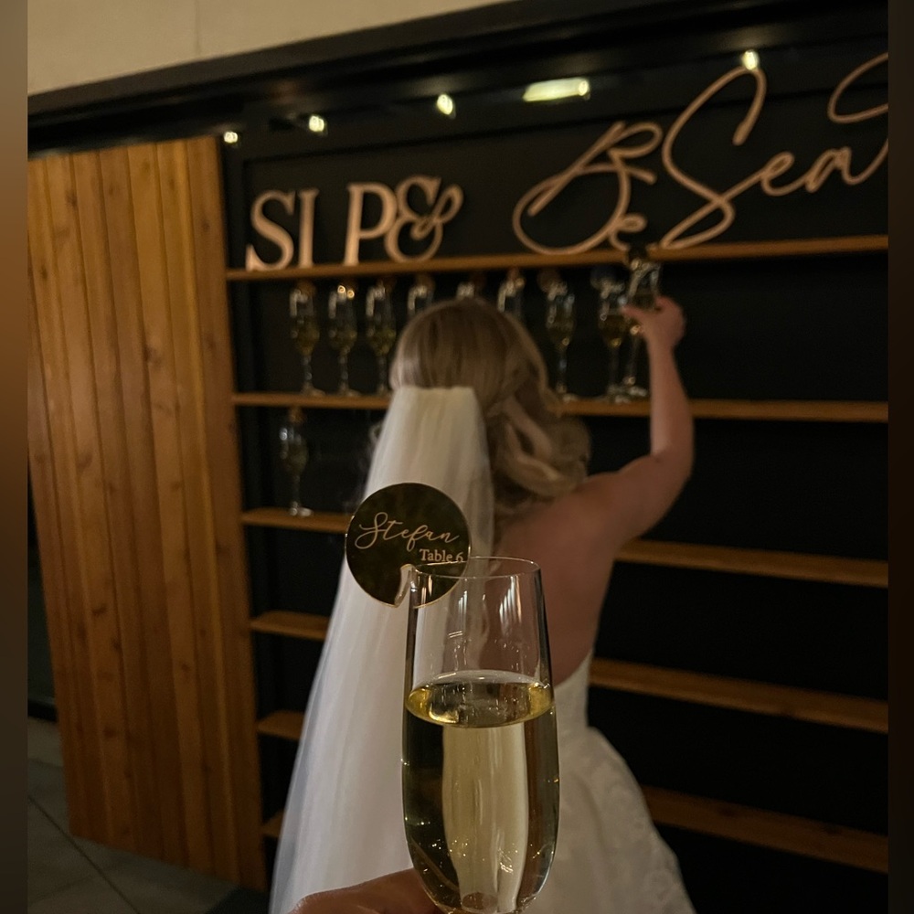 Sip and be seated sign